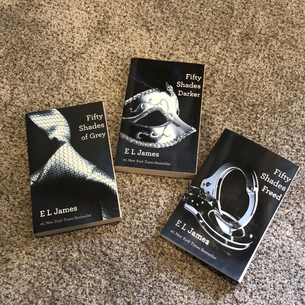 NEW Fifty Shades of Grey 3 Book Soft Cover Set